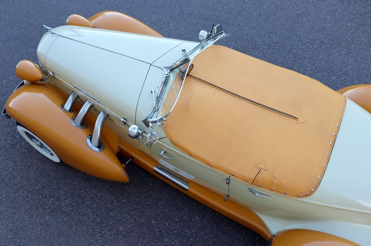 1935 Auburn 876 Speedster Boattail Cord Duesenberg 400 Ford Motor Oldtimer - photo 9