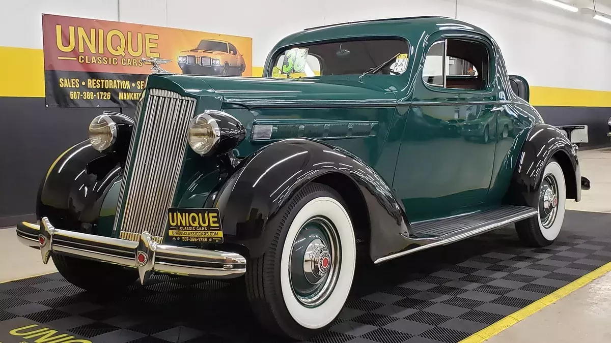 1936 Packard 120-B Sport Coupe w Rumble Seat 1936 Packard 120-B Sport Coupe w/ Rumble Seat