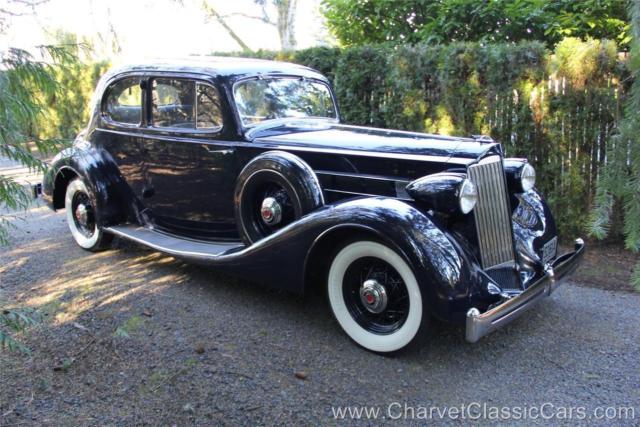 1936 Packard 1401 Victoria Coupe. 1 of 4 known. SHOW RESTORATION. See VIDEO. 1936 Packard 1401 Eight