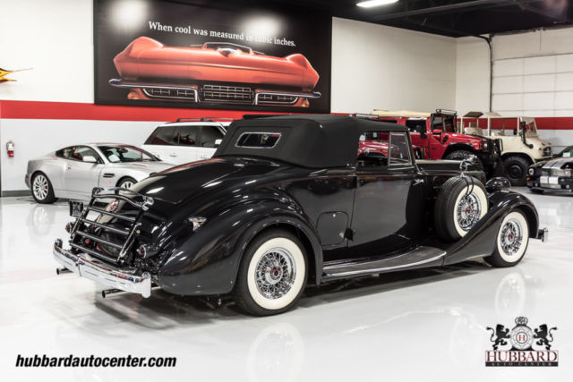 1936 Packard twelve coupe roadster custom - photo 8