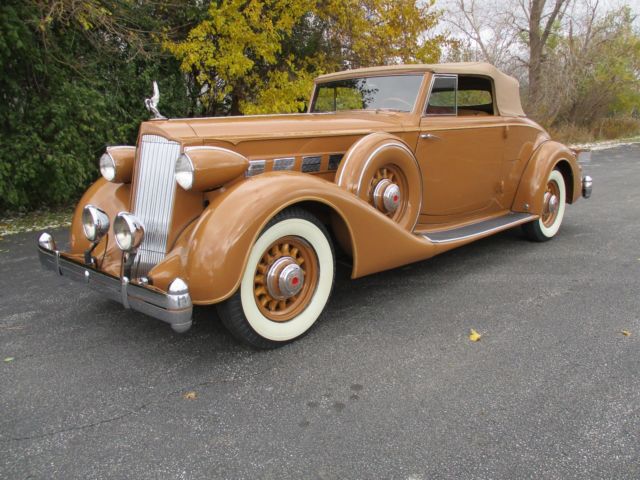 1936 Packard Model 1404 Super Eight Coupe Roadster 1936 Packard 1404 Super Eight Coupe Roadster