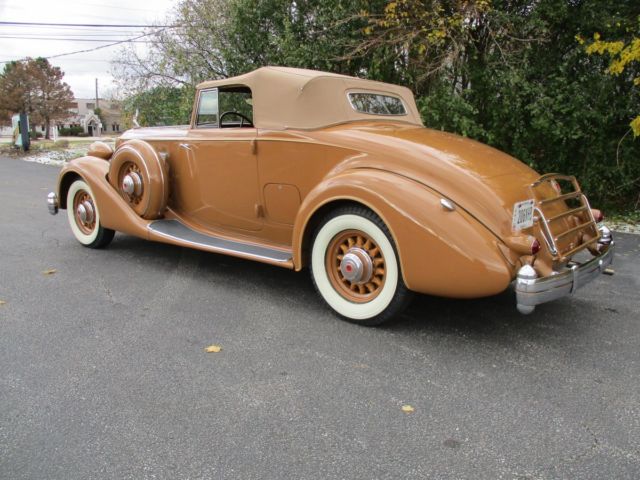 1936 Packard 1404 Super Eight Coupe Roadster - photo 2
