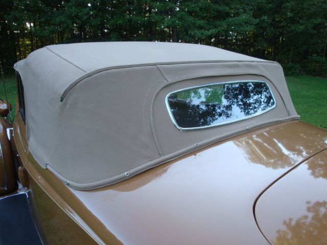 1936 Packard 1404 Super Eight Coupe Roadster - photo 8