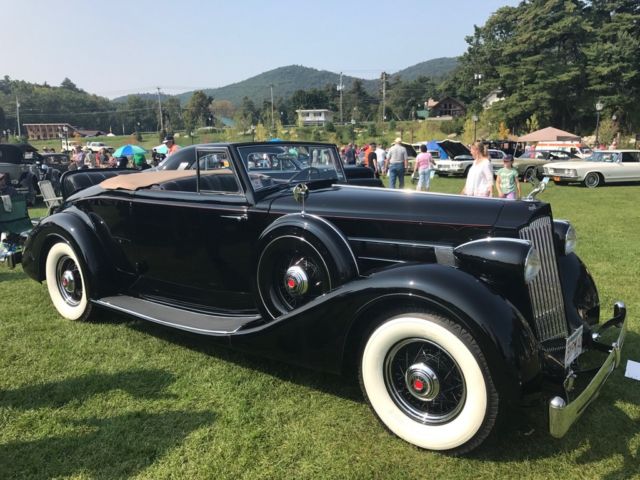 1936 Packard Rumble Seat Roadster Convertible, 1401, show car, award winner 1936 Packard Model 1401