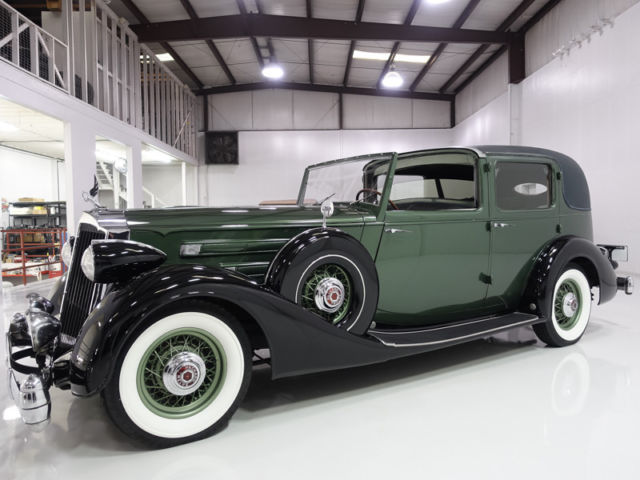 1936 Packard Twelve All Weather Cabriolet | 45+ years of single family ownership 1936 Packard Model 1407 12 All Weather Cabriolet owned by Charlie Chaplin
