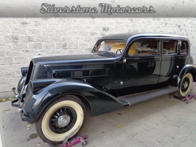 1936 Pierce Arrow Twelve Restored Needs Interior, Reconstruction Project 1936 Other Makes Sedan