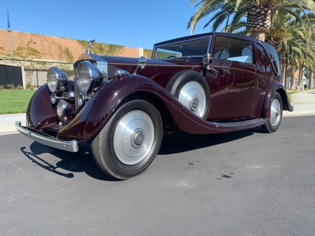 1936 Rolls Royce 25/30 Sedanca Coupe by Gurney Nutting 1936 Rolls-Royce 25/30
