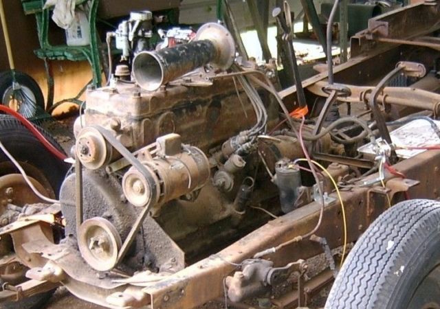 1937 International Harvester Chassis and runing gear onily - photo 3