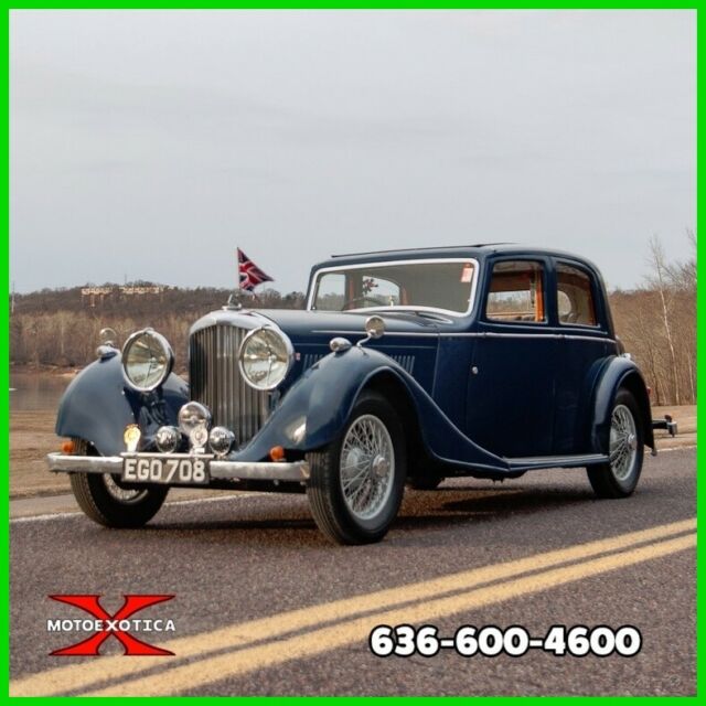 1937 Bentley 4 ¼ Litre Thrupp Maberly Four-door Salon 1937 Bentley 4 ¼ Litre Thrupp Maberly Four-door Salon
