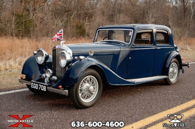 1937 Bentley 4 ¼ Litre Thrupp Maberly Four-door Salon - photo 3