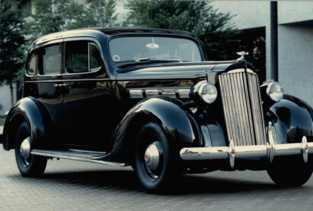 1937 Black Packard 120 with a 282 Straight Eight engine 1937 Packard Model 120 Black