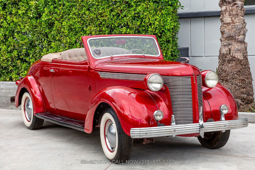 1937 Cabriolet with Rumble Seat Used Manual 1937 DeSoto S3 Cabriolet with Rumble Seat