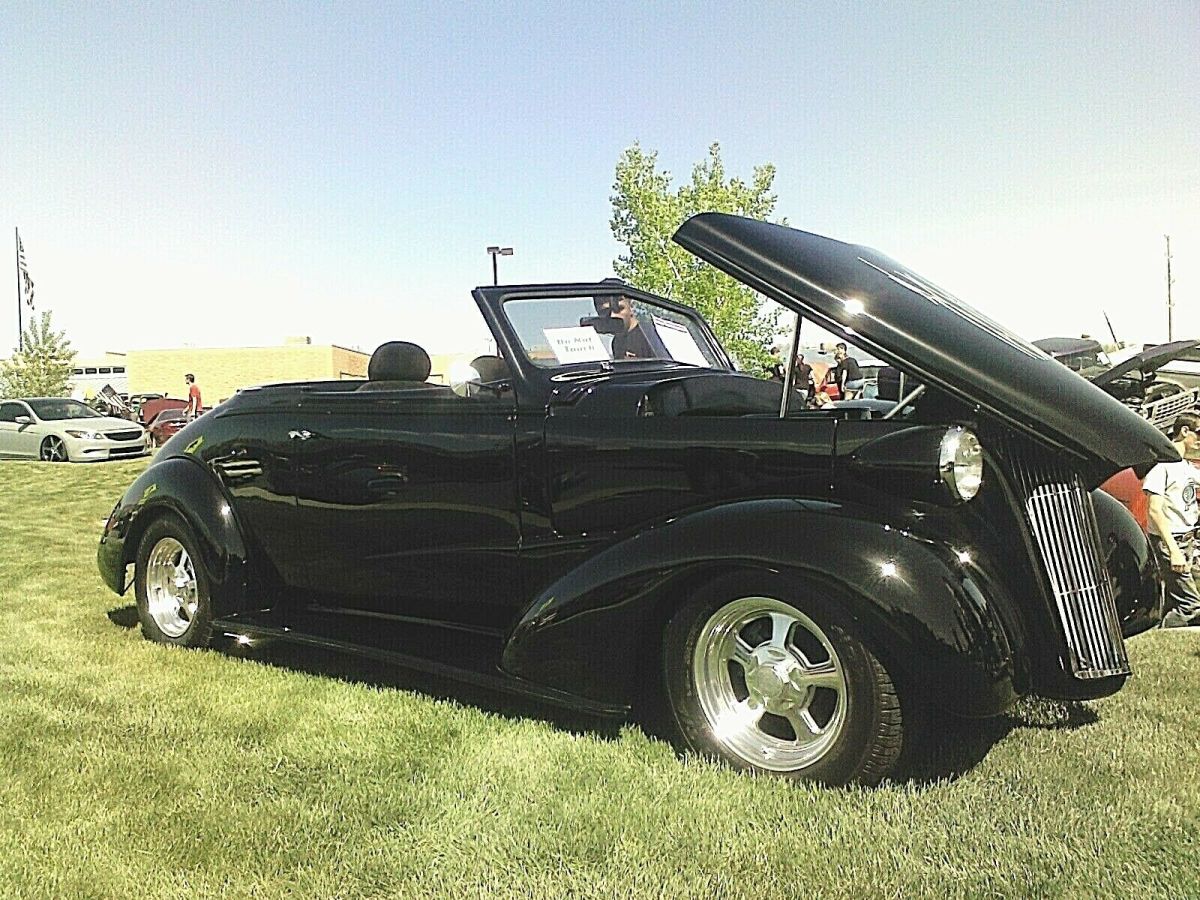 1937 Chevrolet Cabriolet 454 BB Custom hot rod NR Auction 1937 Chevrolet Cabriolet