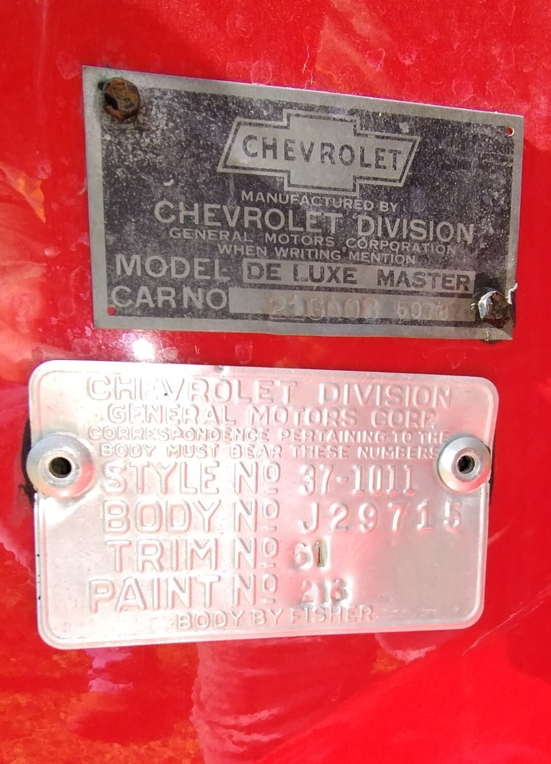 1937 Chevrolet Master Deluxe - photo 7