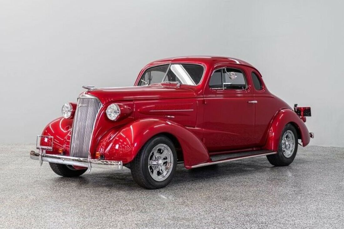 1937 Chevrolet Street Rod 127 Miles Laser Red Coupe 350ci 4-Spd Auto w/OD 1937 Chevrolet Other
