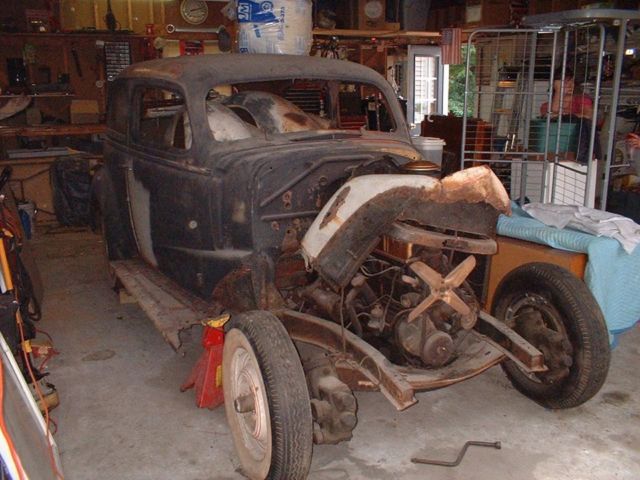1937 Chevy 2 Door Sedan 'RARE' Master Deluxe body 1937 Chevrolet 2 DR Master delux