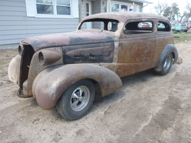 1937 CHEVY MASTER 2DR SEDAN CHOPPED HOT ROD RAT ROD PROJECT 3 CARS ONE MONEY 1937 Chevrolet MASTER 2 DOOR SEDAN MASTER