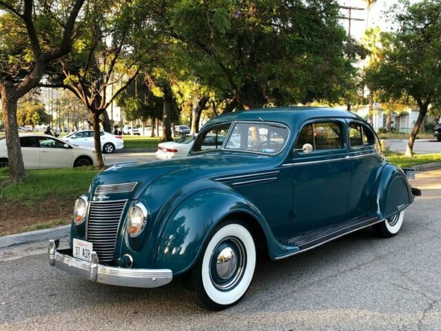 1937 CHRYSLER AIRFLOW C17 - RARE 2-DOOR COUPE 1937 Chrysler Airflow Coupe RARE 2 DOOR COUPE