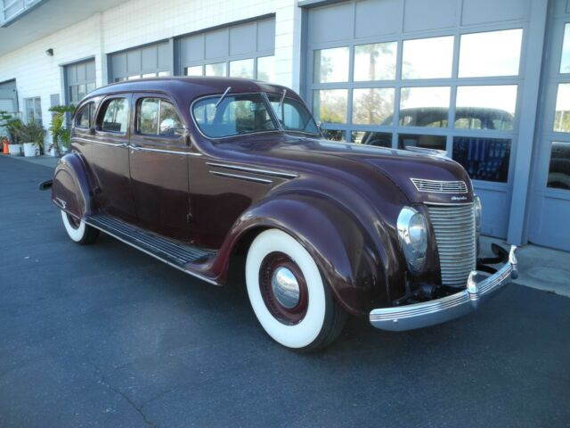 1937 Chrysler Airflow Straight Rust Free Driver 1937 Chrysler Ariflow