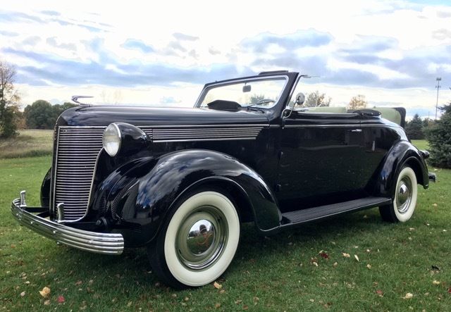 1937 DeSoto Convertible Coupe with RUMBLE SEAT S3 Series High-Quality 1937 DeSoto