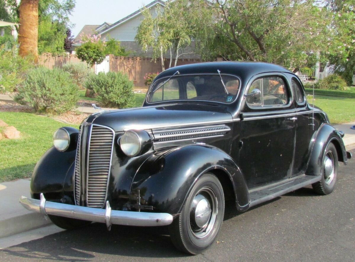 1937 DODGE BUSINESS COUPE MODEL D5 ORIGINAL SURVIVOR L@@K 1937 Dodge D5 Business Coupe