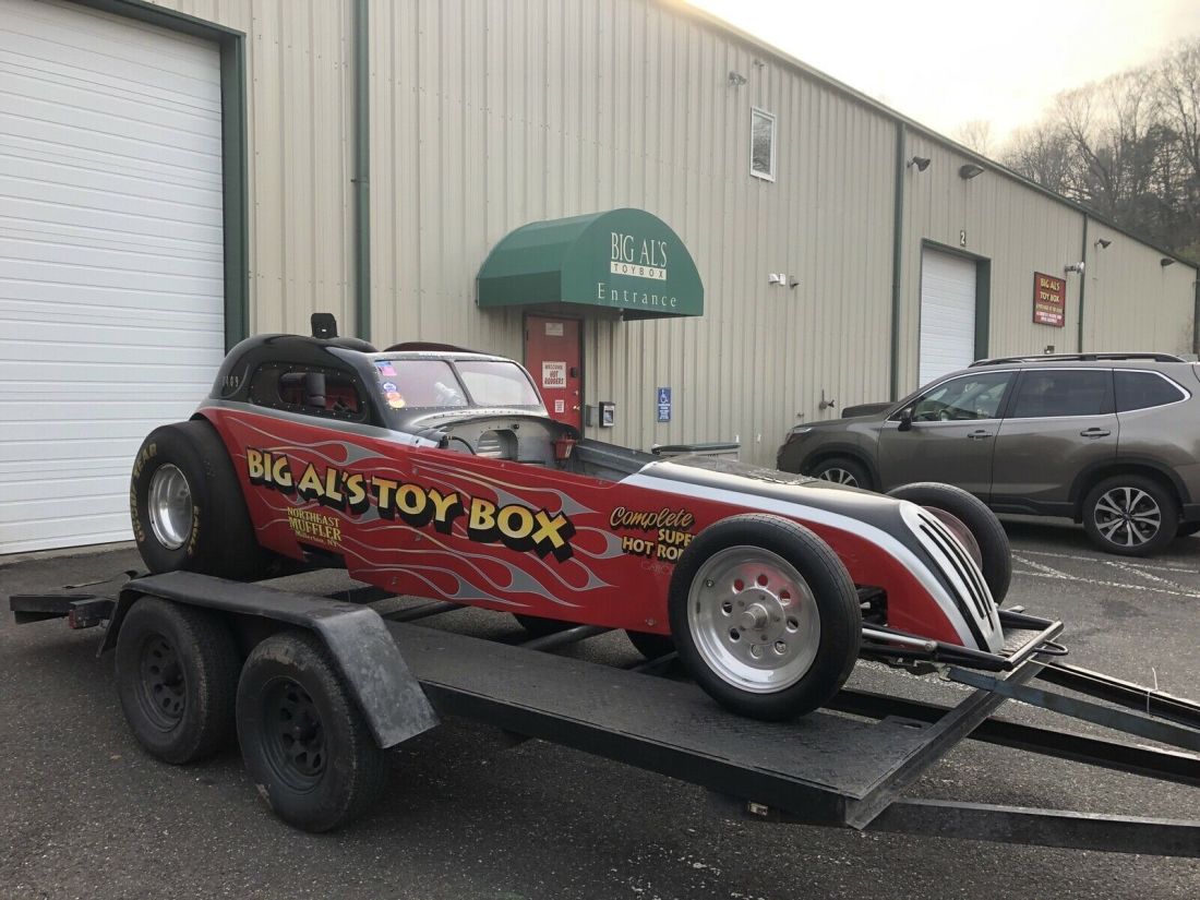 1937 Fiat Topolino Hot Rod Rat Rod Drag car Altered Roller No Motor - photo 3