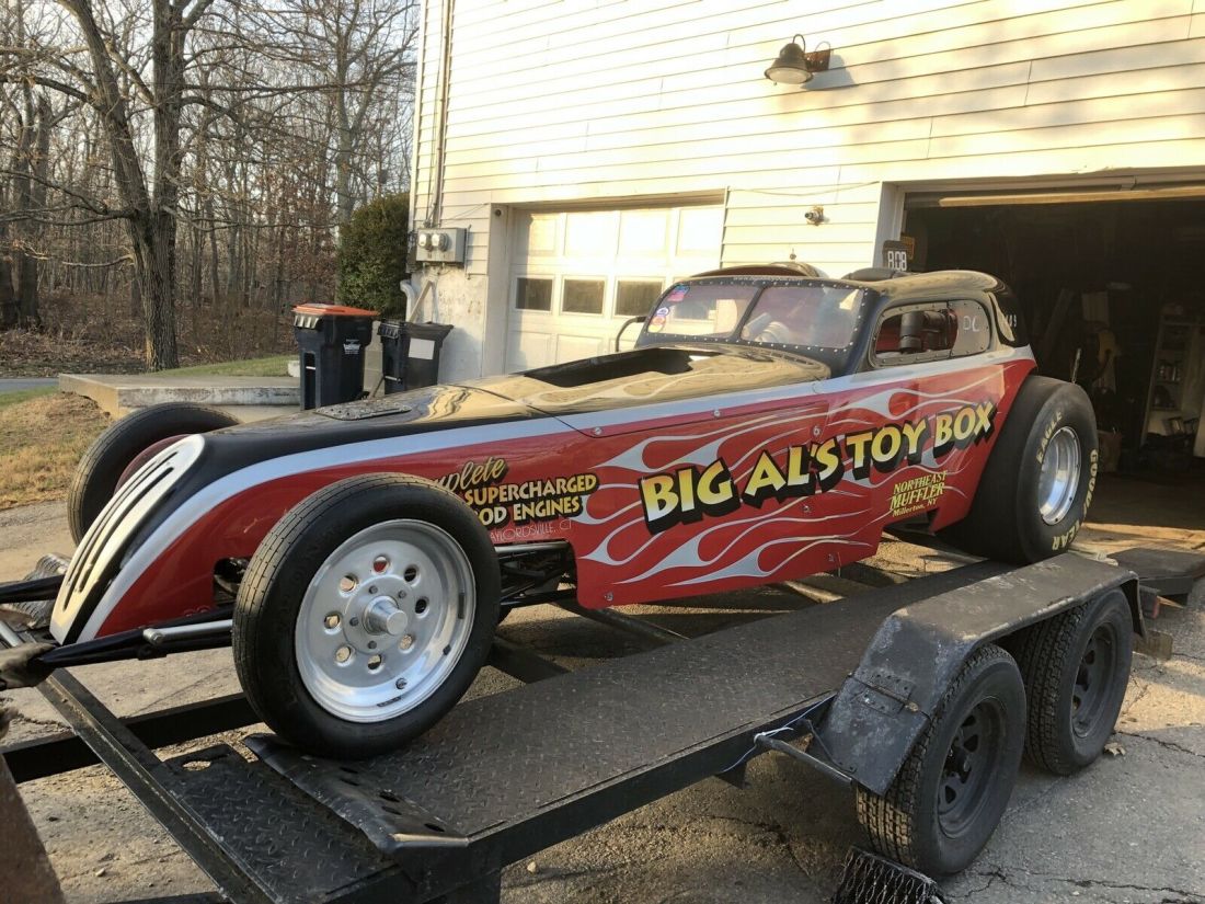 1937 Fiat Topolino Hot Rod Rat Rod Drag car Altered Roller No Motor - photo 4