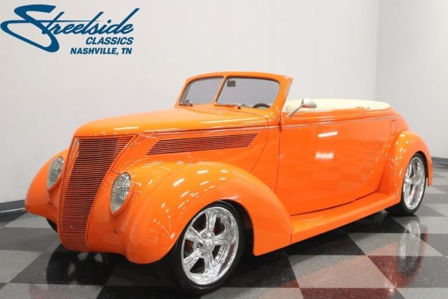 1937 Ford Cabriolet 11887 Miles Orange 350 V8 4 Speed Automatic w/ Overdrive 1937 Ford Other --