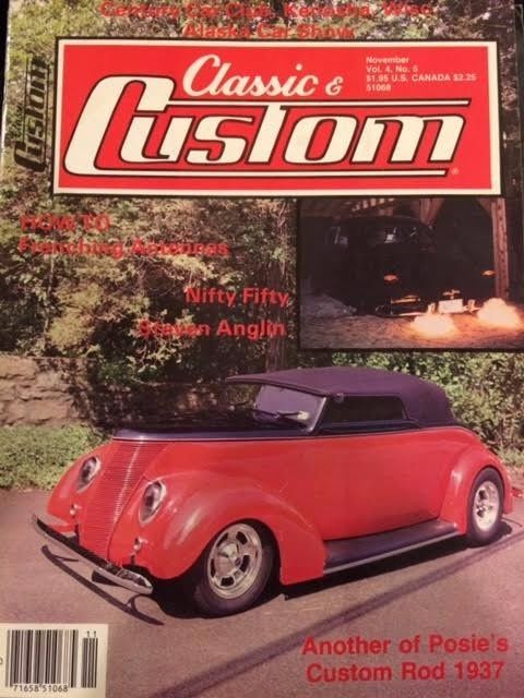 1937 Ford Cabriolet, Poises built "83" Rick Talbot rebuild "06" Fat man chassis 1937 Ford Other