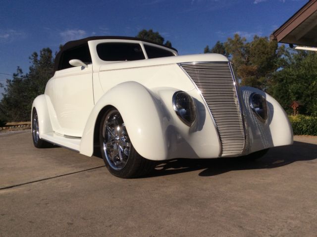1937 Ford Club Cabriolet Roadster - Pro Built - Ground Up Total Custom Build! 1937 Ford Club Cabriolet Roadster