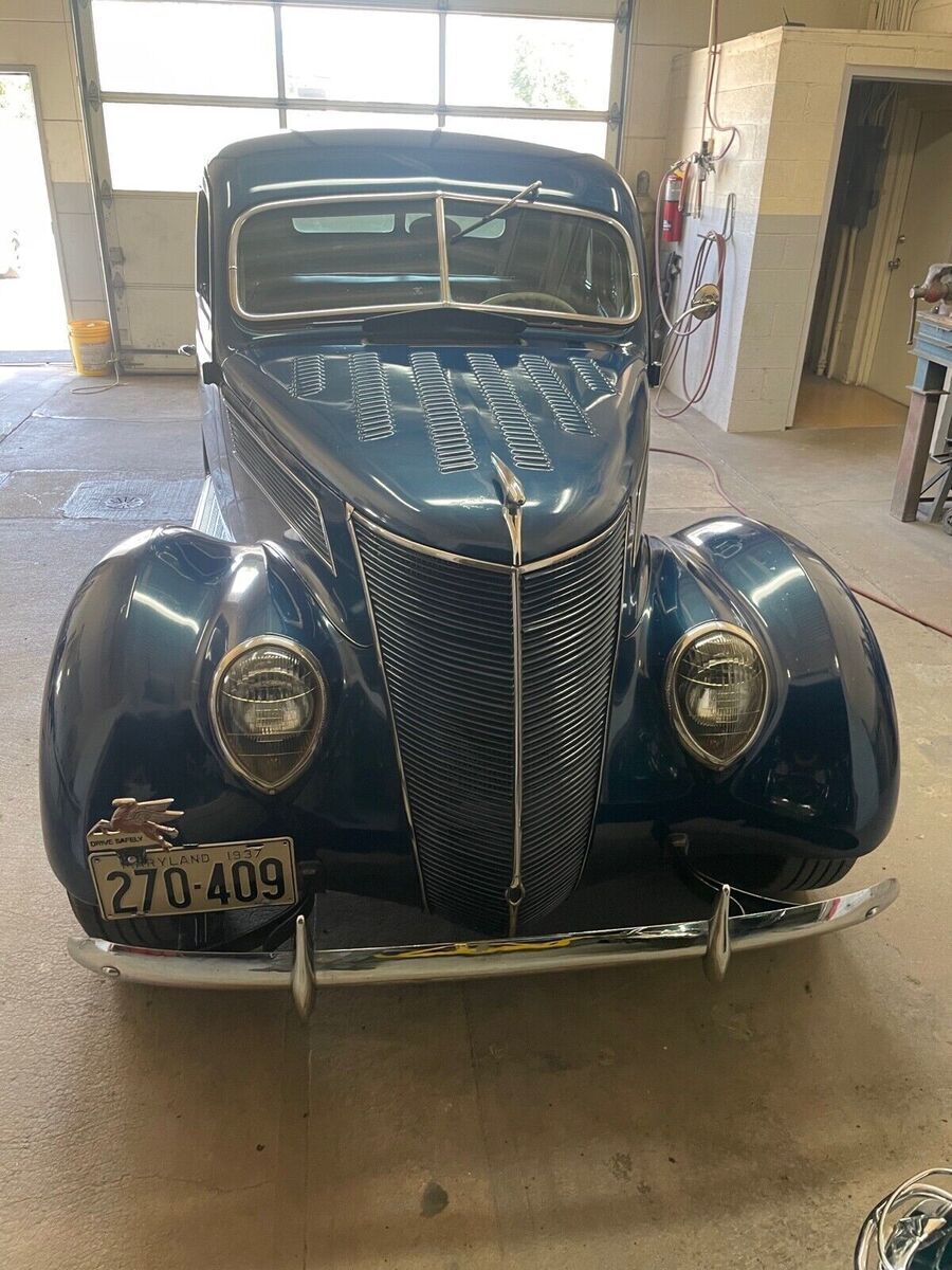 1937 Ford Coupe Coupe Blue RWD Manual Standard 1937 Ford Coupe Standard
