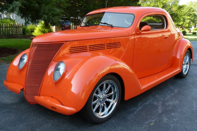 1937 FORD COUPE STREET ROD MINOTTI BODY 350/350 AC AWESOME CAR 1937 Ford Minotti Coupe Street Rod