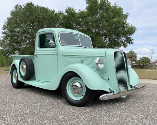 1937 Ford Pickup ZZ4 350 Crate V8 Doug Nash 5-speed manual, Air Conditioning! - photo 10