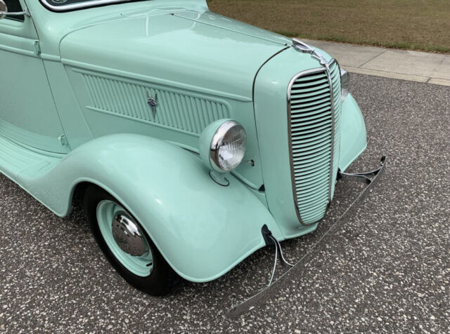 1937 Ford Pickup ZZ4 350 Crate V8 Doug Nash 5-speed manual, Air Conditioning! - photo 11