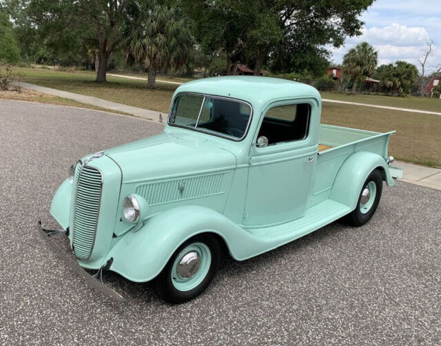 1937 Ford Pickup ZZ4 350 Crate V8 Doug Nash 5-speed manual, Air Conditioning! - photo 2