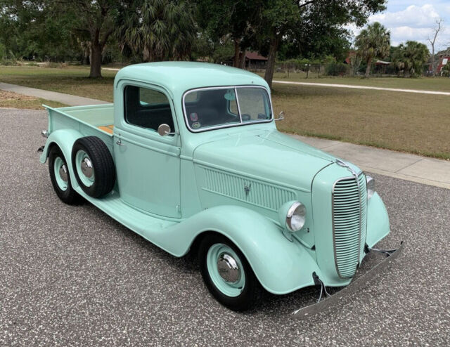 1937 Ford Pickup ZZ4 350 Crate V8 Doug Nash 5-speed manual, Air Conditioning! - photo 7