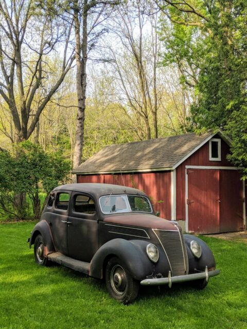1937 Ford flathead V8 - unmodified, all original "Tudor" style NO RESERVE! 1937 Ford Other "Tudor"