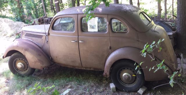 1937 Ford Fordor Sedan 85 HP Flathead V8 Restoration project car 1937 Ford Other