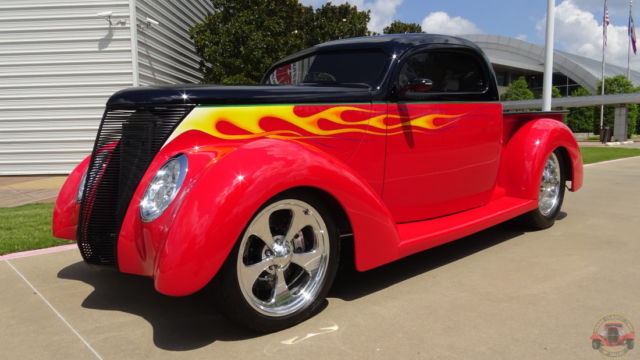 1937 Ford Hot Rod Pickup Truck - Custom One-Off Famous Build - Video Test Drive! 1937 Ford Other Pickups Hot Rod HRT!