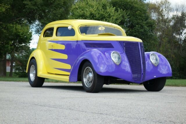 1937 Ford Hot Rod / Street Rod, Yellow/ Purple with 32,584 Miles available now! 1937 Ford Hot Rod / Street Rod 2 DOOR STREET ROD - SEE VIDEO