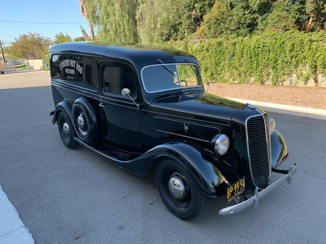 1937 Ford Panel Delivery Truck Hot Rod - 1935 1936 1938 1939 1940 1932 sedan 1937 Ford Panel Delivery Deluxe