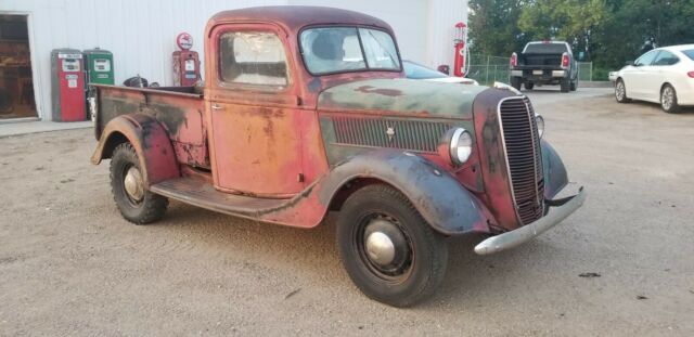 1937 ford short box half ton barn find very solid old pickup f1 f100 v8 1938 39 1937 Ford F-100