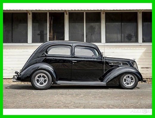 1937 Ford Slantback Original Henry Ford Steel, Crate 350, TH400 3-speed, RWD 1937 Ford Slantback Complete Frame Off Resto-Mod