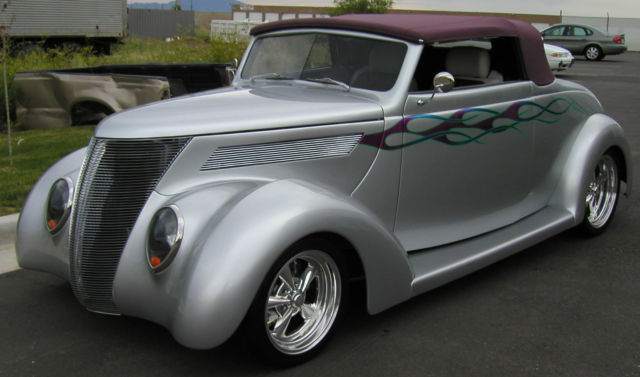 1937 Ford Street Rod Convertible LT1 475hp Tremec 6-Spd Six Figure Build Quality 1937 Ford Other Cabriolet