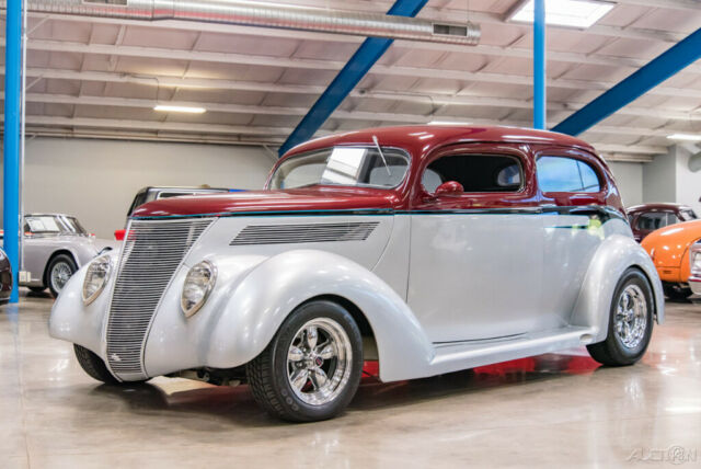 1937 Ford Coupe 1937 Ford Tudor Slantback Sedan 350 V8 Hot Street Rod 37 Coupe - photo 2
