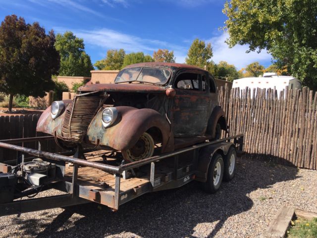 1937 Ford Tudor Slantback sedan hot rod, rat rod project, parts or restore! 1937 Ford Other