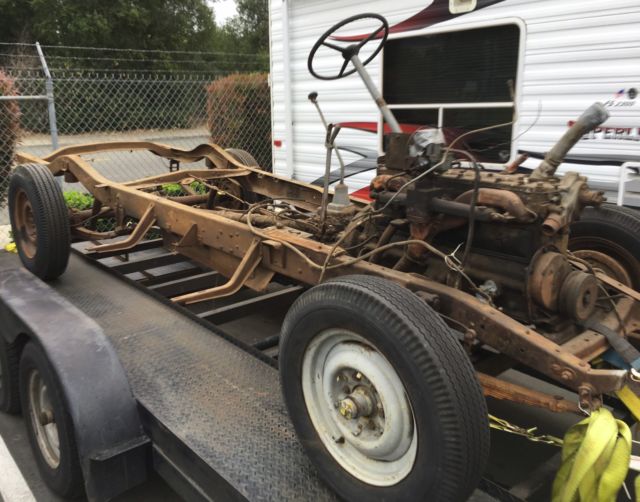 1937 GMC truck half ton pickup T14A Chassis and cab RARE 1937 GMC T14A Pickup