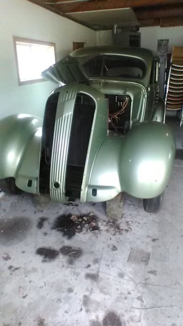 1937 Graham supercharged six 4 door sedan project car all parts included 1937 Other Makes