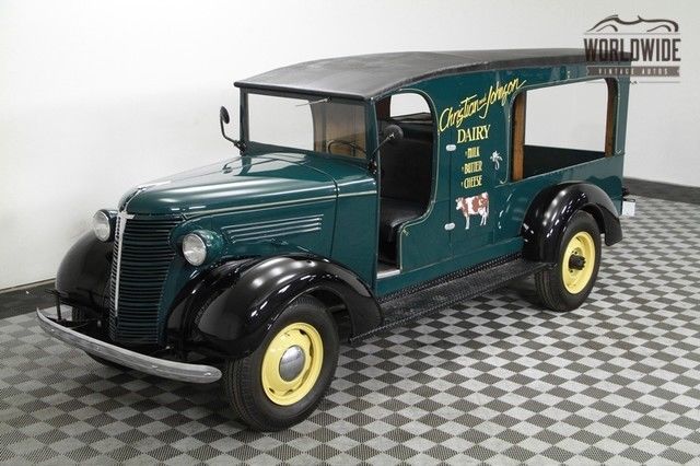 1937 Green VERY Rare! Museum piece!! 1937 Chevrolet milk truck VERY Rare! Museum piece!
