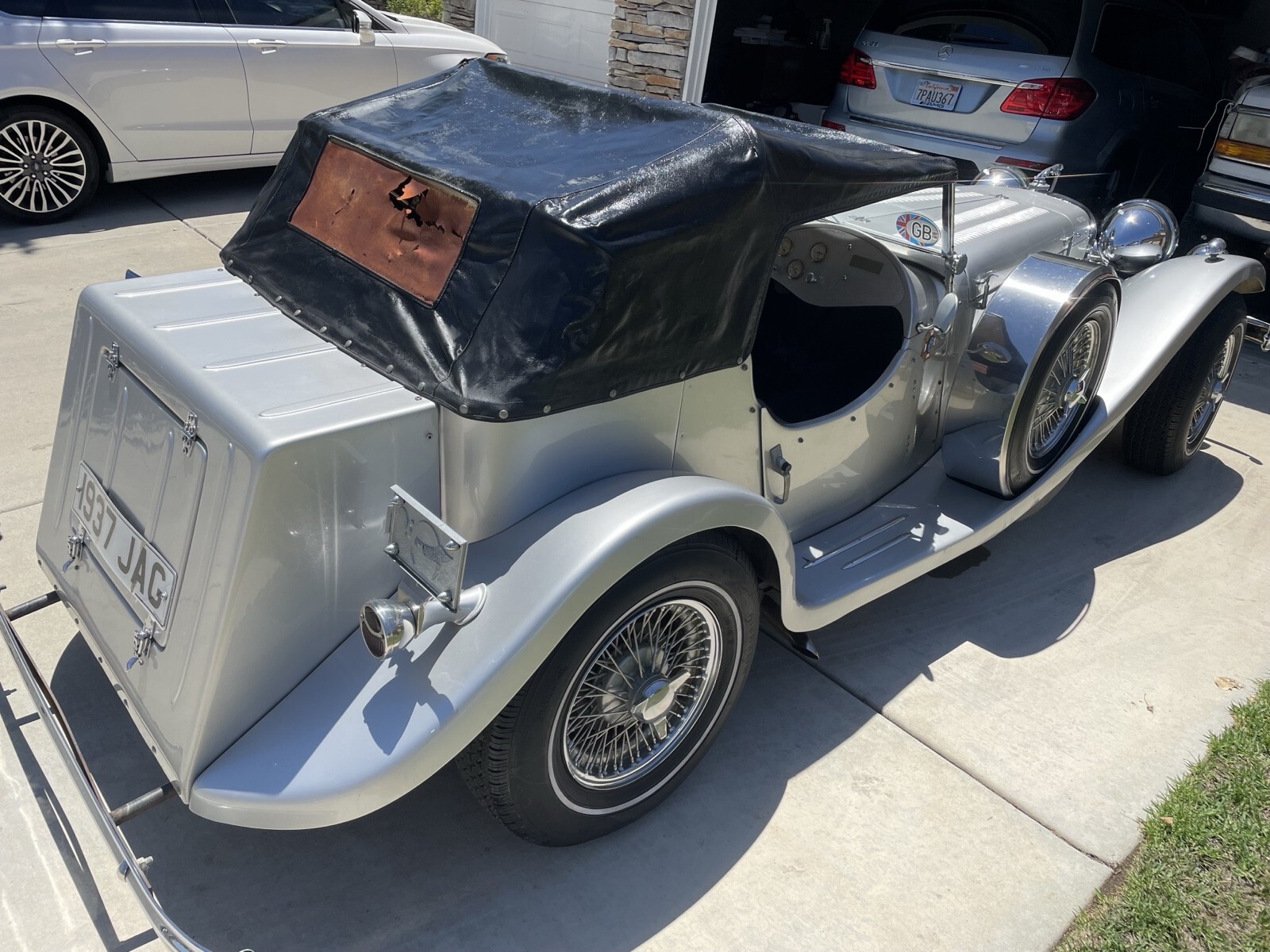 1937 Jaguar SS 100 2700 roadster - photo 12